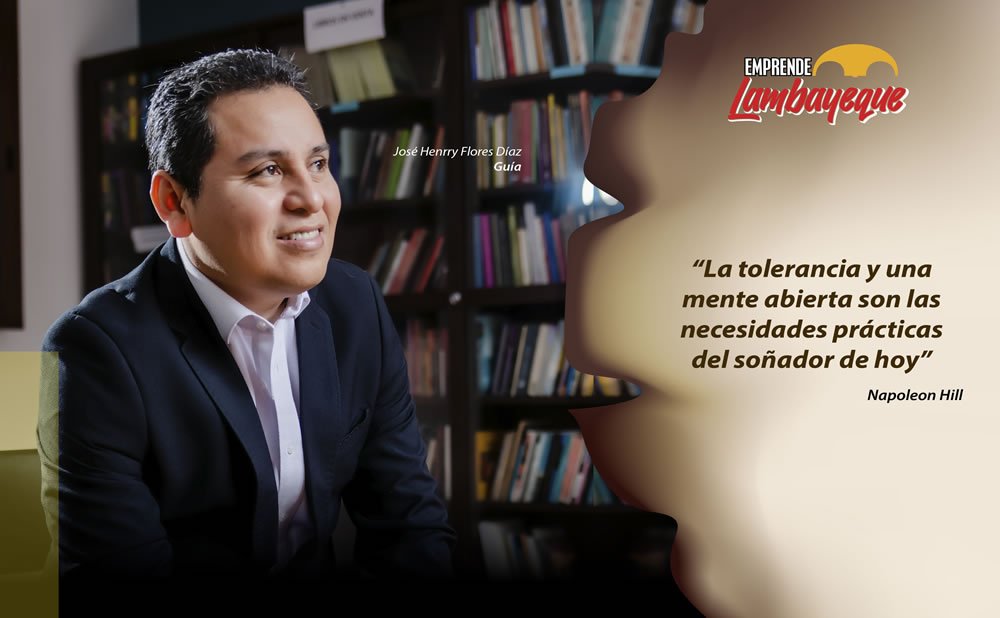 José Henrry Flores Díaz emprendedor en Lambayeque